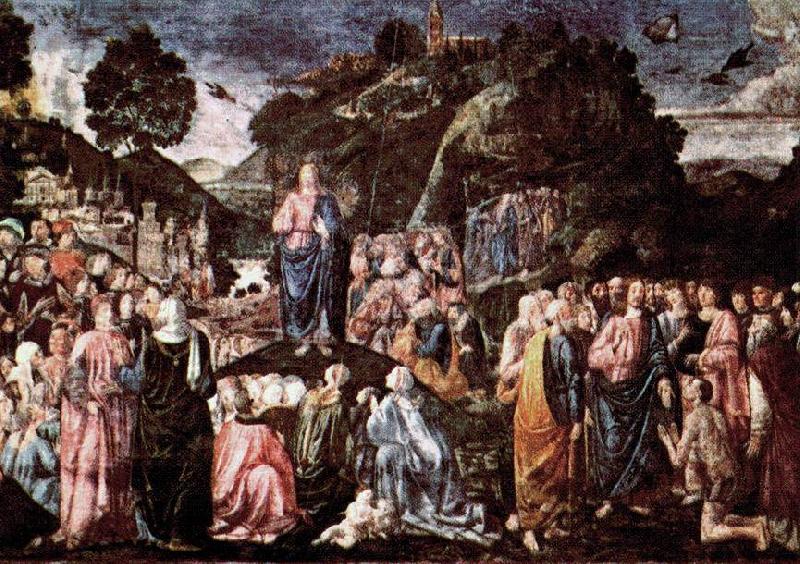 Piero di Cosimo Sermon on the Mount and Healing of the Leper oil painting image